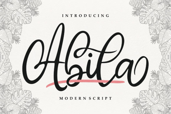 Abila: The Delicate Script Handwritten Font for Creative Sellers