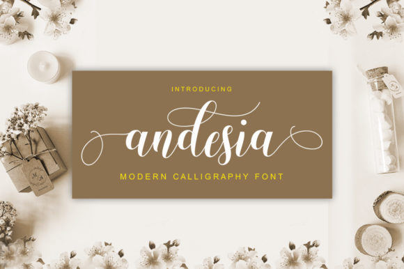 Andesia: The Delicate Handwritten Font for Campaign Clarity