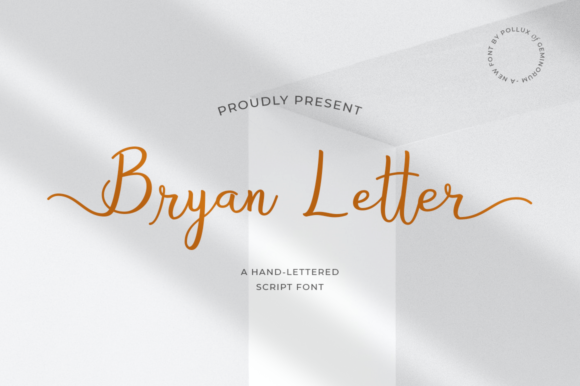 Bryan Letter: A Premium Handwritten Typeface for Modern Branding