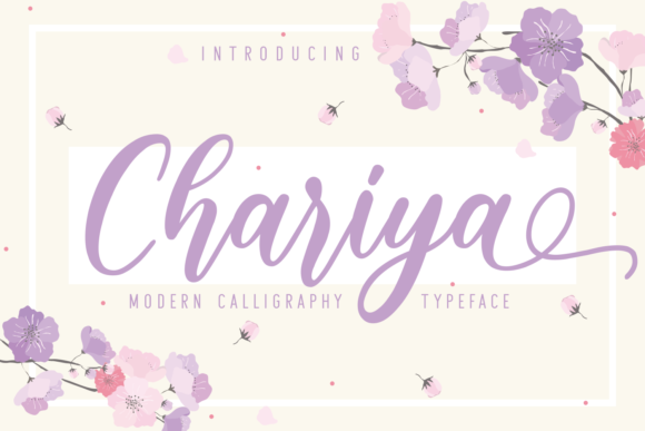 Chariya: The Delicate Handwritten Font for Polished Branding