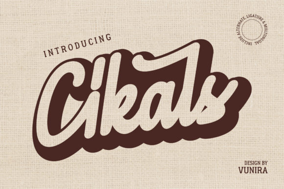 Cikals: The Elegant Script Handwritten Font for Editorial Design