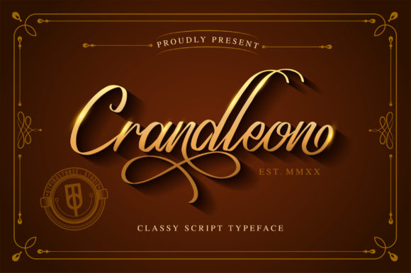Crandleon: The Elegant Handwritten Font for Polished Brand Visuals
