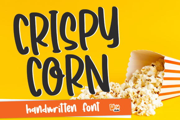 Crispy Corn: A Joyful Handwritten Typeface for Creative Brands