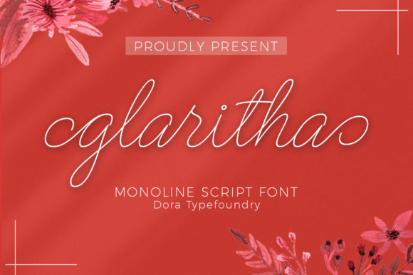 Glaritha: A Timeless Handwritten Font for Elegant Branding