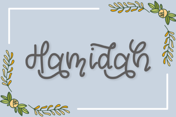 Hamidah: The Premium Handwritten Typeface for Campaigns