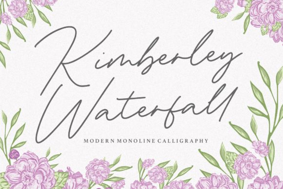 Kimberley Waterfall: The Ultimate Handwritten Font Review