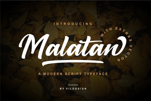 Malatan: The Premium Script Handwritten Font for Modern Designers
