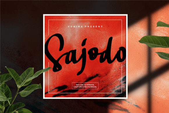 Sajodo: The Flowing Handwritten Font for Editorial Design