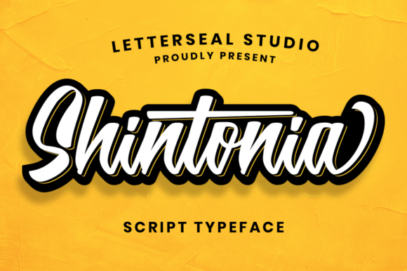 Shintonia: The Elegant Handwritten Font for Modern Branding