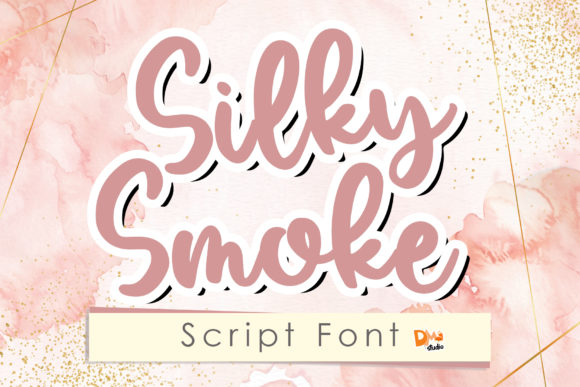 Silky Smoke: The Perfect Handwritten Typeface for Editorial Design