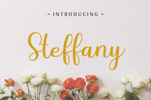 Steffany: The Elegant Handwritten Font for Modern Campaigns