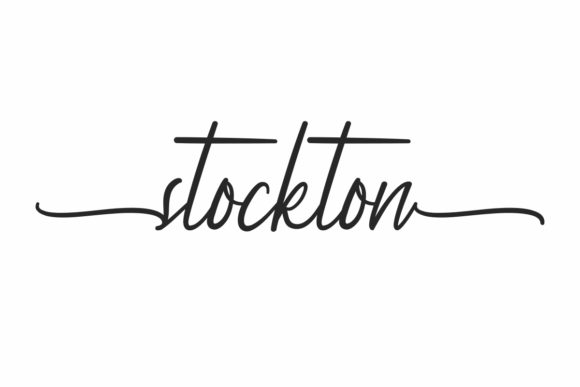 Stockton: The Elegant Handwritten Font for Modern Campaigns