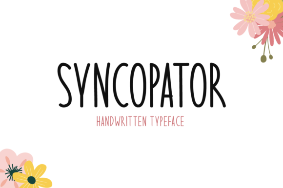 Syncopator: The Sweet Handwritten Font for Your Creative Shop