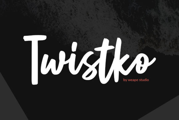 Twistko: The Bold Handwritten Font for Modern Web Design