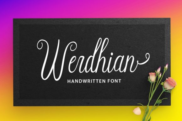 Werdhian: The Elegant Handwritten Font for Modern Business Branding